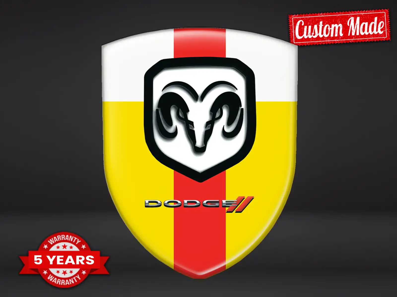 Dodge Car Decal Stickers Pro Max Lasting Stylish Modern